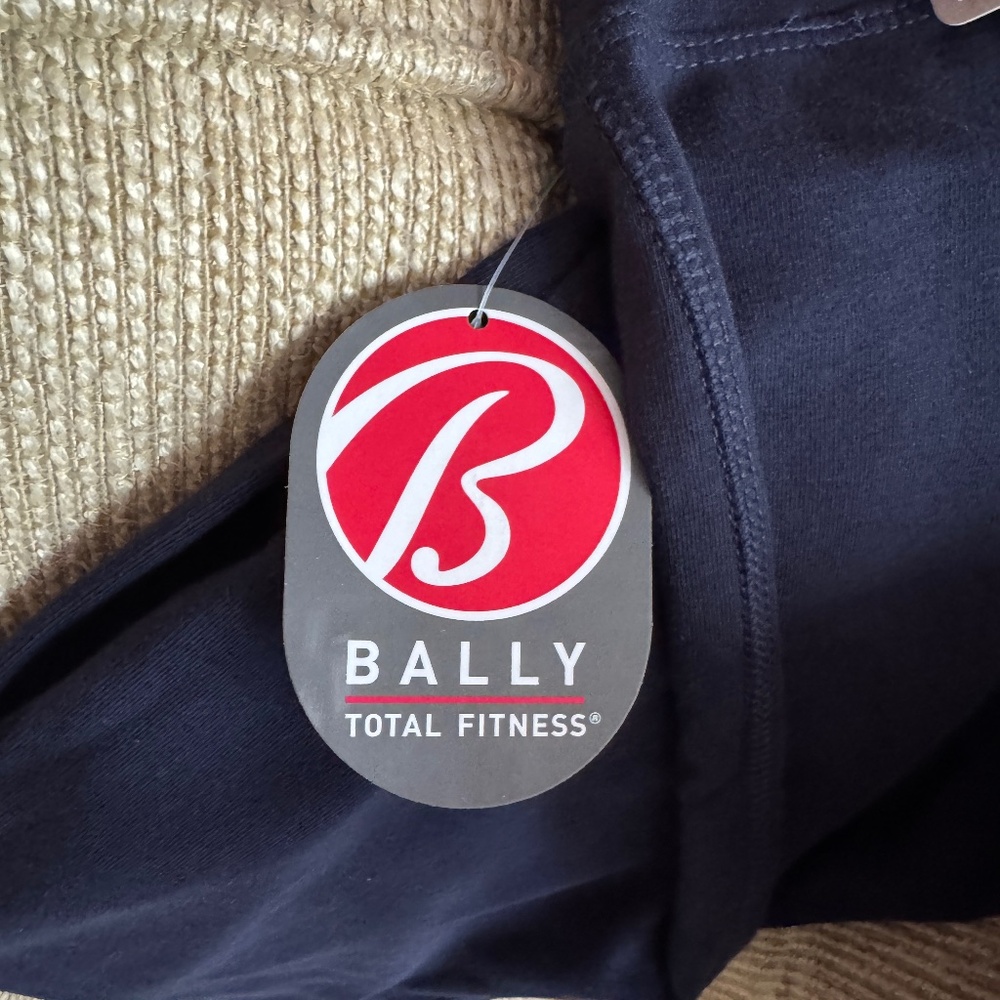 BALLY TOTAL FITNESS Midnight Blue 27" Leggings Tummy Control NWT! - Picture 10 of 11